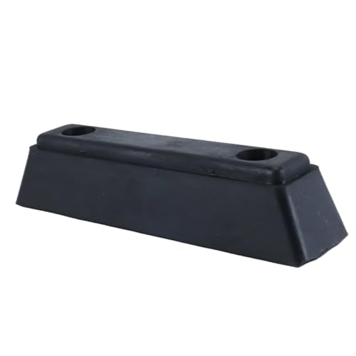 Durlo Gummi-Dock-Stoßfänger und Anhängerstopper, hochelastischer, stoßdämpfender Gummiblock für LKWs, Boote, Anhänger und Fahrzeugschutz