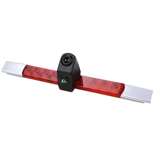 Luce LED incorporata: la luce LED integrata nella fotocamera può fornire un'illuminazione aggiuntiva in condizioni di scarsa illuminazione e aiuta a identificare chiaramente la strada e gli ostacoli dietro la tua auto di notte o in un ambiente buio ed evitare efficacemente potenziali pericoli.