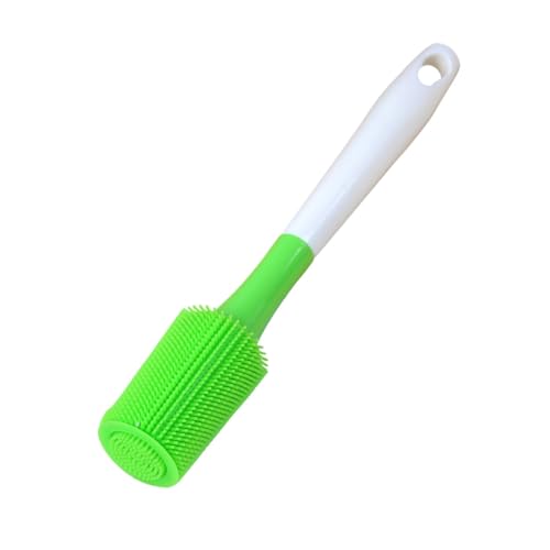 IWOWHERO Long Handle Bottle Brush Water Bottle Brush Long Handle Brush Stain Remover Multi Purpose Cleaner Bottle Brush Cleaner Feeding Bottle Brush Bottle Brush for Kitchen Green