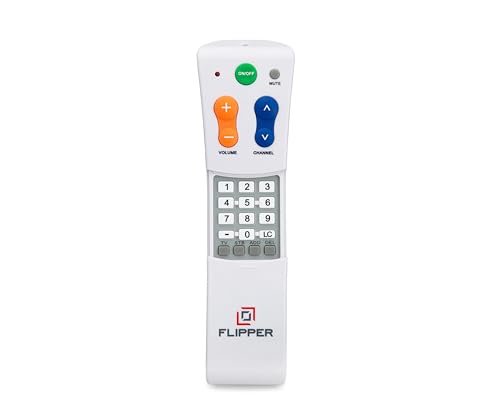 Flipper Big Button Universal Tv Remote For Seniors, Dementia - Tvs And Cable Set Top Boxes thumb #1