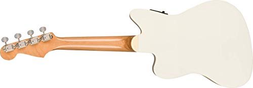 Fullerton Jazzmaster Uke Olympic White - Les Beatles, Paul McCartney, John Lennon, RIngo Starr, George Harrison Fullerton Jazzmaster Uke Olympic White – Image 3