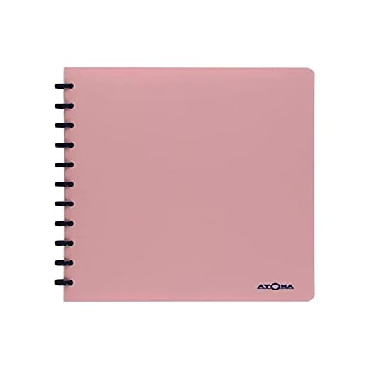 Caderno de Discos Atoma Pastel