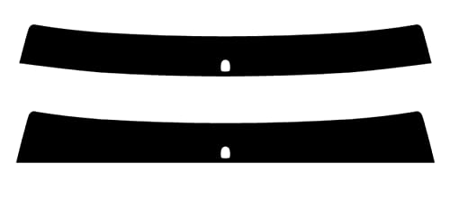 True Line Automotive Precut Window Tint Kit Compatible with Chevrolet Silverado 1500 1993-1999 50% Sun Visor Only