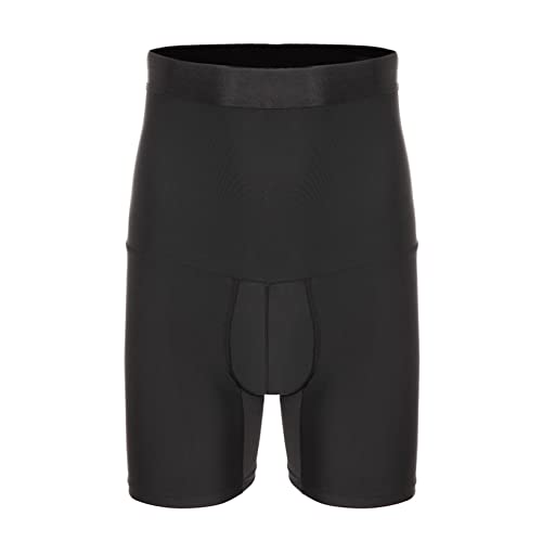 Faja para realzar la cadera de hombre con control de barriga y pantalones cortos moldeadores 4