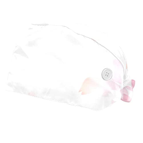 Chapeaux de travail pour hommes et femmes JDEZ à motif fleur de cerisier
