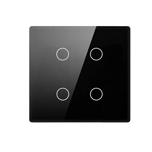 Interrupteur tactile en verre blanc 8 gang pour sublimer votre salon