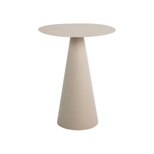 Kick Collection Table d'appoint Vic - Beige - Moderne et de Haute qualité - Métal - Disponible dans de Nombreuses Couleurs