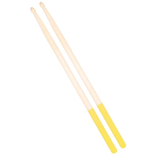 Kisangel Baqueta de Madera de Arce para Batería - 1 Par, Antideslizante para Principiantes, Bandas de Marcha y Kits Acústicos miniatura 1