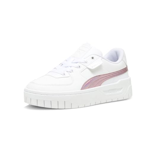 PUMA Kids Girls Cali Dream Iridescent Lace Up Sneakers Shoes Casual - White - Size 6 M2