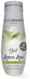 SodaStream Diet Lemon Lime Syrup, 14.8 Fluid Ounce