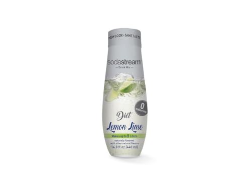 SodaStream Diet Lemon Lime Syrup, 14.8 Fluid Ounce