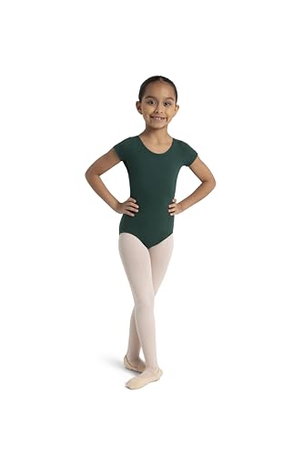 Capezio Short Sleeve Leotard - Girls, Hunter, Medium2