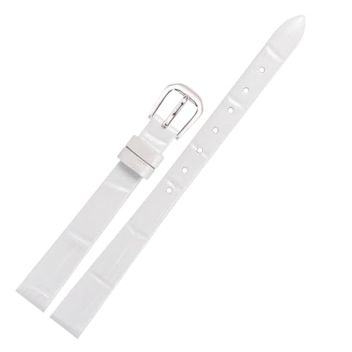 Correa reloj mujer cuero genuino brillante 8mm 10mm 12mm 14mm 16mm 18mm