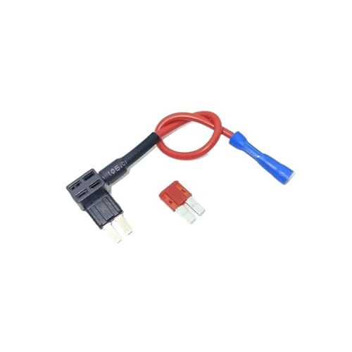 Adaptador de circuito adicional 12V con fusible ATM de 2A para proteger la corriente del coche