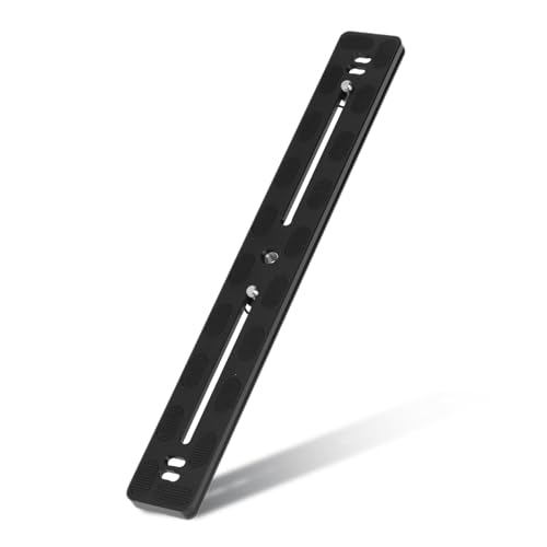 250mm Universal Quick Release Plate, Aluminum Alloy, Lightweight Design, Dual Dovetail Slide Rail, ArcaCompatible