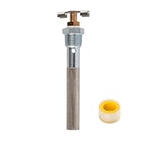 VOANZO Anodenstab für Warmwasserbereiter für Wohnmobile, 3/4 Zoll NPT, Magnesium-Upgrade für Warmwassertanks, absorbiert Korrosion, 4,84 Zoll, für Langlebigkeit des Warmwasserbereiters