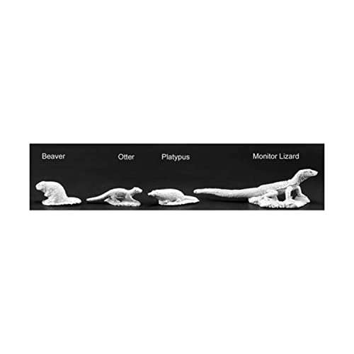 River Familiars (4) figurine fantastique eau miniature jeu de rôle jdr jds