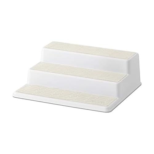 Copco Basics 3-Tier Spice Pantry Organizer, 10-Inch, Cream