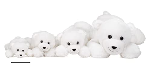 Plüsch Eisbär „Knut Knuddel“ – Schaffer 1370 - Kuscheltier Eisbär - weich & flauschig - Stofftier für Babys & Kinder ab 0 Jahren – waschbar - Größe S - 20 cm - weiß