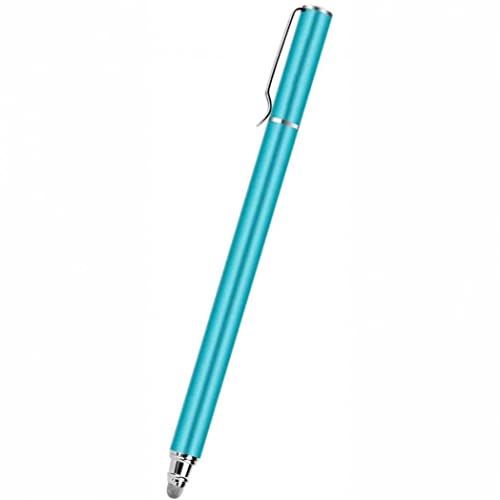 Stylus Touch Screen Pen Fiber Tip Aluminum Lightweight Blue Compatible with Samsung Galaxy A11 - Galaxy A12 5G - Galaxy A13 5G - Galaxy A20 - Galaxy A21
