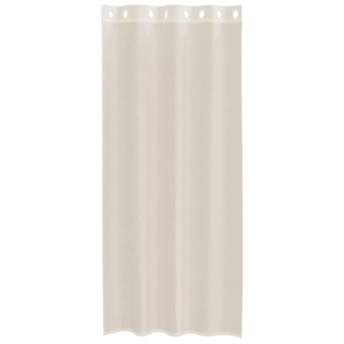 Rideaux en voile 140x245 cm avec œillets déco intérieure - 4