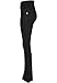 Urban Classics Ladies Organic Stretch Jersey Bootcut Leggings Mujer Leggins Negro L Imagen de Urban Classics Ladies Organic Stretch Jersey Bootcut Leggings Mujer Leggins Negro L