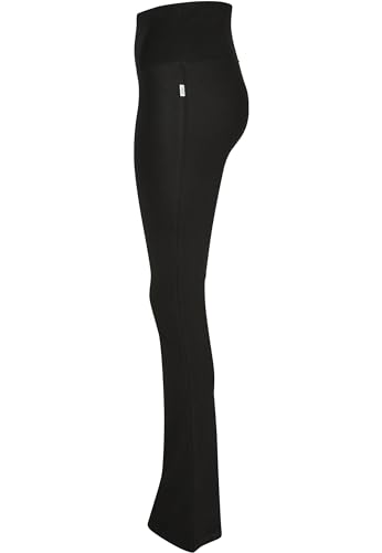Urban Classics Damen Leggings aus Bio-Baumwolle, hoher Bund, enganliegend mit weitem Bein, Ladies Organic Stretch Jersey Bootcut Leggings, in 3 Farben, Größen XS - 5XL – Bild 6