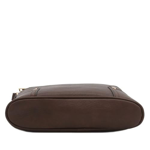 Image of ALYSSA Triple Zip Pocket Large Crossbody Bag