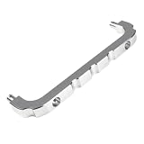 CNC Aluminum Front Body Roll Cage Brace Support for 1/5 RC Car HPI RV KM Baja 5b Upgrade Replacement Part (Silver)