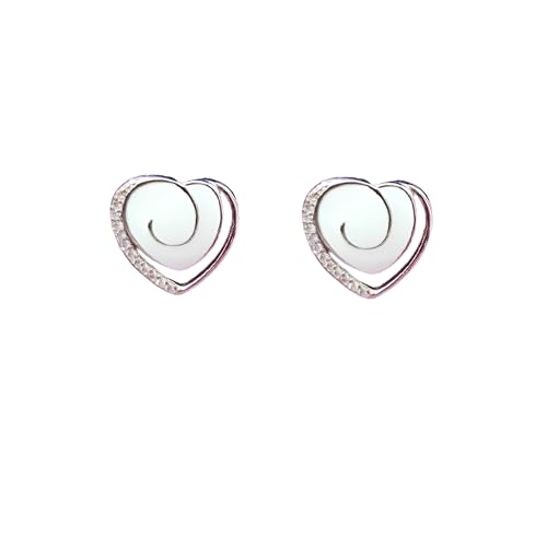 Image of PARASMONI silver stud earrings for women