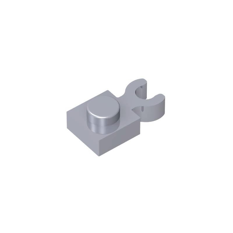 Gobricks GDS-814 Plate Special 1x1 with Clip Vertical (Thick U Clip) 50PCS Compatible with Lego 6019 61252 52738 Components for Major Brick Brands