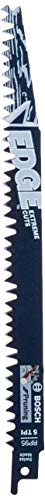 BOSCH 5-Piece 12-Inch 5 TPI Wood Cutting Reciprocating Saw Blades RP125, Blue + BOSCH RP95 5 pc. 9 in. 5 TPI Edge Reciprocating Saw Blades for Pruning - image 3