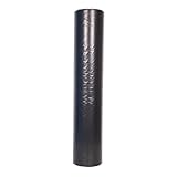 Cofan Film negro para embalaje | Material: polietileno reciclado | Galga 400 | Grosor: 100 micras | Medidas: 2 x 150 m | Rollo de film elástico | Protección para embalajes y mudanzas