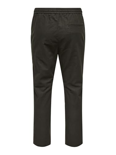 Only & Sons ONSLINUS Crop 0007 COT LIN PNT NOOS – Ansicht 4
