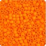 Miyuki Delica 11/0 Orange Mandarin Opaque 250gms Bag of Japanese Glass Beads Bulk Bag of Japanese Glass Beads