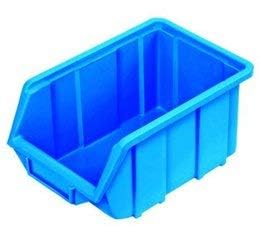 Aadvay Enterprises Blue Bull Bin - Durable Plastic Storage Bin for Home, Office, and Industrial Use Electronic Material Bin | Strong Heavy Duty Ranforced Base