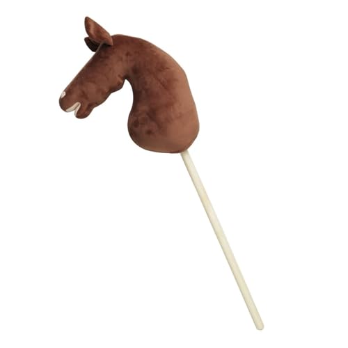 Panduro Hobby Horse | Hobbyhorse Frame - Undecorated horse toy with wooden stick | 85 cm length |New Forest