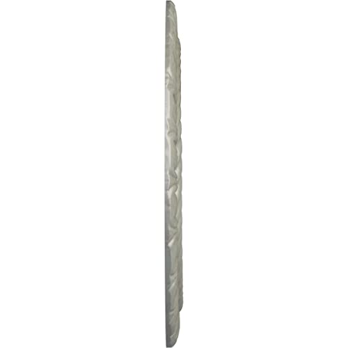 Image of Ekena Millwork CM10CLFLS 10-5 /8 inch x 5-3 /4 inch x 1 /2 inch Claremont Ceiling Medallion, Flash Gold