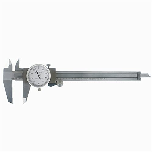 Findmall DOES NOT APPLY 6 Inch Dial Caliper 0.001 Stainless Steel Shockproof 4-Way Measurement thumb #1