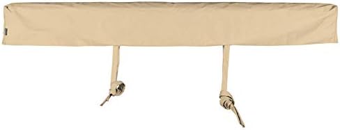 ADVANING All-Weather Protective Cover for 16' Wide Retractable Awnings, Heavy-Duty Weather Proof Polyester Fabric, Color: Beige,AC1600-P861T