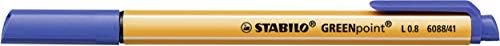Felt Tip Sign Pen - STABILO GREENpoint - Black/Blue/Red
