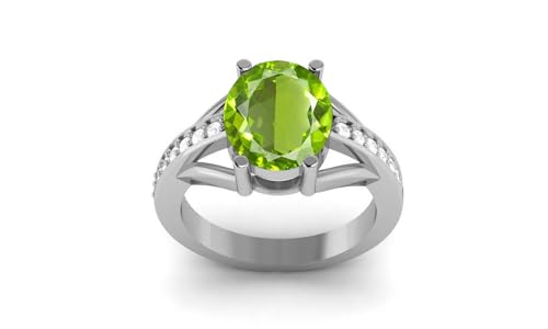 Image of LMDPRAJAPATIS 925 Sterling Silver Antique Art Deco Birthstone Women Jewelry For Her