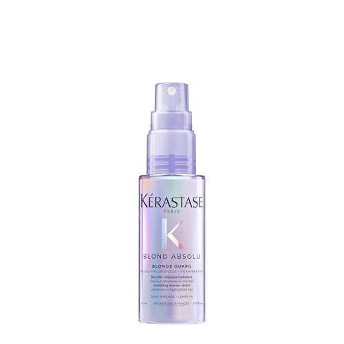 Krastase Blond Absolu Blonde Guard Leave-In - Hydrating Treatment for All Blondes Protects from Heat & UV Damage Deeply Hydrates Detangles & Adds Shine for Bright Soft Hair 1.5 Fl Oz