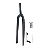 Horquilla for gravel: con cableado interno, ideal for gravel, montaña, carretera e híbrida. Admite neumáticos de hasta 2,1 pulgadas for bicicletas de montaña (26/27,5/29 pulgadas universales) y neumáticos de hasta 700×55C for carretera/gravel. Peso: 500 g.