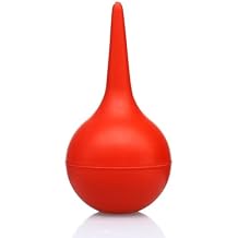 Red Manual Amniotic Fluid Suction Device Canine Feline Pet Puppy Dog for Nasal Home Clinic Choking Pumping DeliverySupp Bulb Siphon Bulb Air Squeeze Bulb Liquids Bulb, Nursing Supplies 30ml