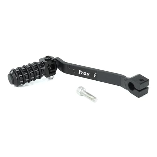 Levier de kick moto TW200 selecteur de vitesse pliable pour sorties trail et randonnees