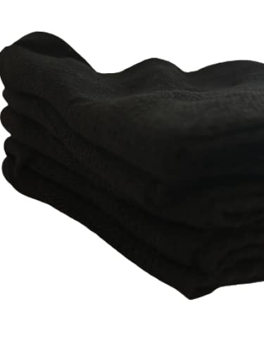 Socks for men, lightweight, breathable socks, Men's cotton, plain socks Black 3-Pairs XL (11-13)3