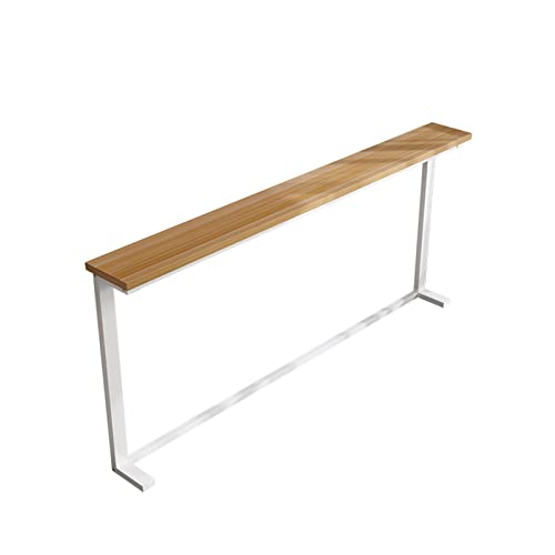Mesa consola delgada para pasillos estrechos y decoración detrás del sofá