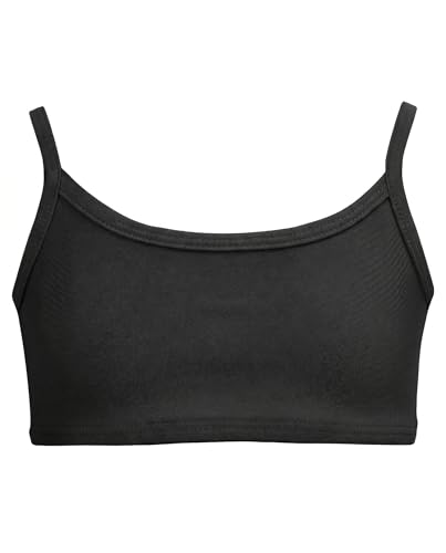 Image of City Threads Girls Bikini Top Only UPF 50+, Bathing Suit Top for Girls, Made in the USA