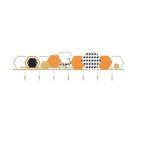 ruyi-1986 Perchero de Pared Perchero Decorativo de Pared for Entrada con Ganchos creativos for Abrigos, Bolsos, Llaves y Bufandas. Ganchos para Abrigos(Grande)